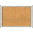 thumbnail image 2 of Amanti Art Natural Cork Board Framed Salon Silver Bulletin Board 29 in. x 21 in., 2 of 5