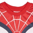 thumbnail image 2 of Marvel Spider-Man Boys 3-Piece Superhero Jogger Set - Spidey Short Sleeve Graphic T-Shirt, Shorts, & Sweatpants Bundle for Kids (Sizes 4-12), 2 of 12
