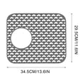 thumbnail image 6 of Thsue Silicone Sink Mat Rear Kitchen Sink Protector Accessory Folding Non-slip Sink Mats For Bottom Of Stainless Steel Porcelain Sink, 6 of 6