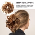 thumbnail image 5 of BESTYASH Easy Bun Curls Wavy Hair Piece High Temperature Fiber Fullness Enhancement Girls Prom 1Set, 5 of 5