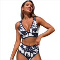 thumbnail image 1 of Traje de Baño Deportivo de Dos Piezas para Mujer, Diseño de Árbol de , Talla S, 1 of 9