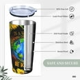 thumbnail image 6 of be kind 20oz Stainless Steel Tumbler with Lid & Straw - Double-Walled Insulated Travel Mug for Coffee, Tea, Water, Wine - Perfect Gift for Women, 6 of 6