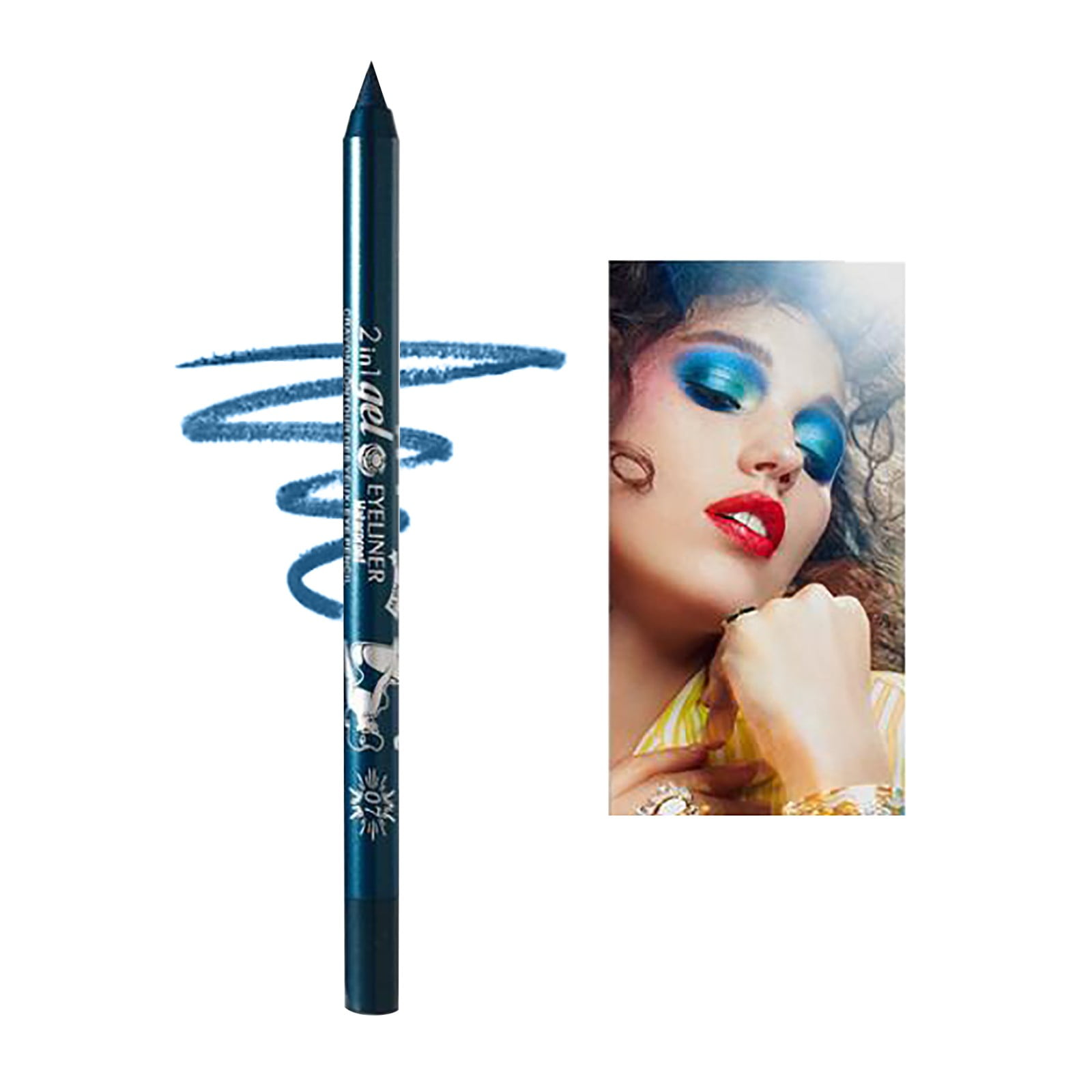 ertutuyi gel eye liner pencil durable concealer, sweat proof, non