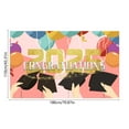 thumbnail image 3 of Hxlamzoo Graduation Backdrop Decorations - Photo Booth Background for Grad Parties | Congrats Grad Sign Celebrate Achievements, 70.9*43.3 Inch, 3 of 6