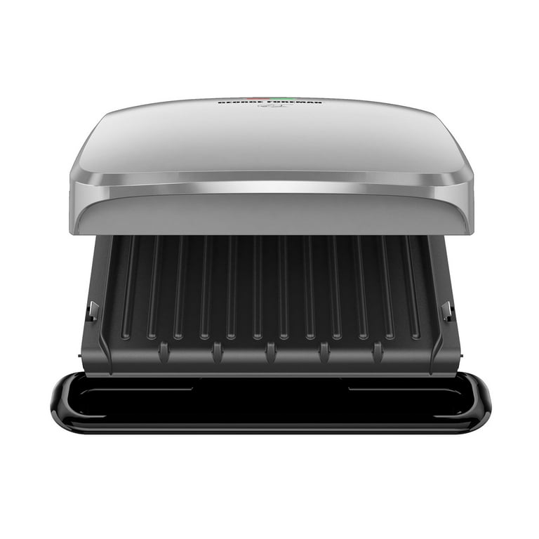 George Foreman GRP472P 5 Serving Removable Plate Grill and Pannini Press  PlatinumBlack *** Continue @