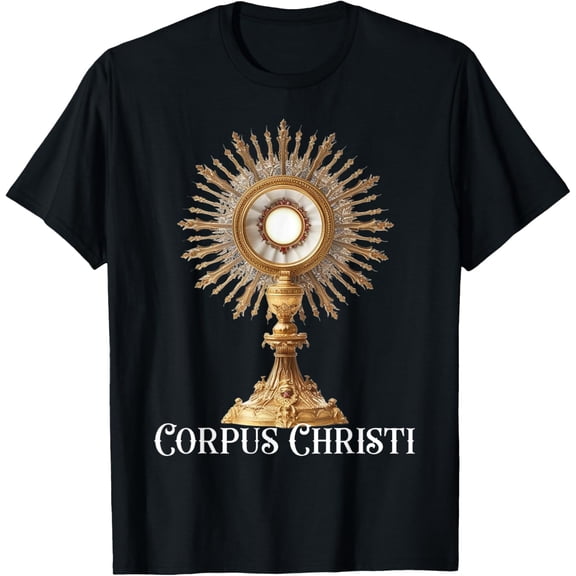 Eucharistic Adoration Traditional Latin Mass Catholic T-Shirt