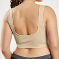 thumbnail image 4 of WTXUE Women Bras | Full Coverage Sports bras Plus Bra Ultra Thin Size Full Cup Tops Large Color Women Bra Womens Blouse | 1 X Womens Bra L, 4 of 5