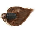 thumbnail image 4 of Hair Toppers for Thinning Hair Women, Mini Fringe French Bang Wig, Forehead Topper, Round 3D Toppers Hair Pieces, Synthetic Fiber Hairpiece, 4 of 4