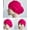 Magenta, variant on Janrevotw Women'S Quick-Dry Ultra-Lightweight Nylon Swim Cap - Waterproof, Ultra-Soft, Protective Swim Cap Suitable For Solid-Colored Long Hair And Short Hair