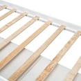 thumbnail image 5 of [Luckynote]Twin Size Platform Storage Bed Solid Wood Bed with 6 Drawers,White, 5 of 9