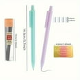 thumbnail image 5 of Pastel Mechanical Pencil and Refill Set - 6PCS Mechanical Pencils 0.5/0.7mm, 6 HB Lead Tubes, 3 Jelly Erasers, Aesthetic Stationery Kit for Students Adults, Birthday Halloween Christmas Gifts, 5 of 12