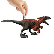 Jurassic World Dominion Extreme Damage Pyroraptor Dinosaur Action Figure Toy, Battle Play