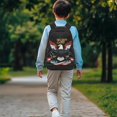 thumbnail image 4 of POLERO Tie Dye Pattern Lightweight Backpack for Daily School, Large Capacity Adjustable Strap Polyester School Backpack, 4 of 10