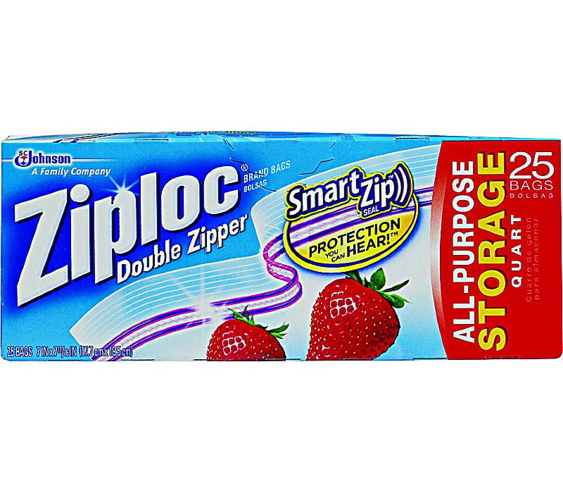 1 quart bolsa ziploc