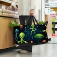 thumbnail image 6 of Alien Large-capacity Foldable Reusable Shopping Bag: Oxford Cloth, Storage Bins, Collapsible Bucket, Storage Bin, 6 of 7