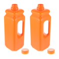 thumbnail image 3 of HLONK 4 Pcs Pichet de Rangement Réutilisable Pichet d'Eau Étanche Pichet de Gallon en Plastique avec Bouchons, 3 of 8
