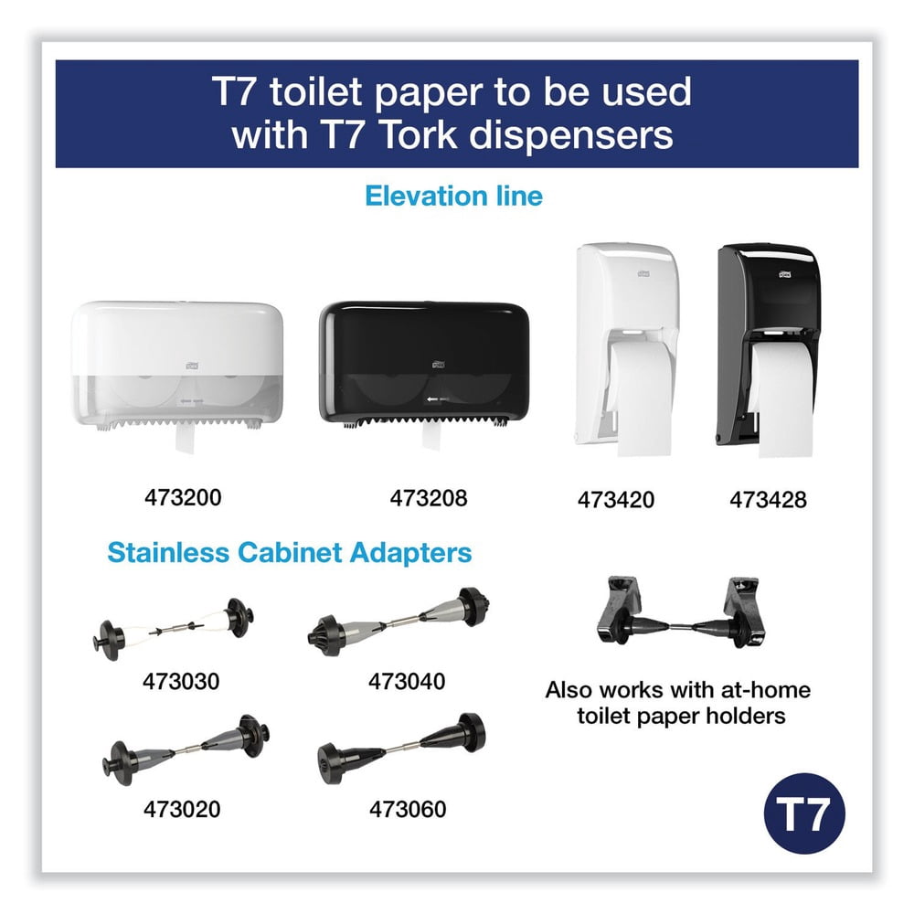 2-Ply Coreless High Capacity Bath Tissue - White (36/Carton)