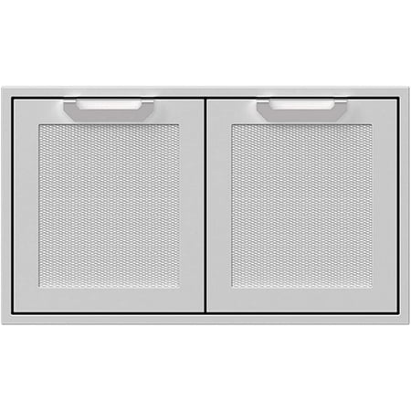 Hestan - AGAD Series 36" Outdoor Double Access Doors - Stainless Steel