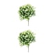 thumbnail image 1 of Inteprter 10 unids/set flor artificial de larga duración para un encanto duradero elegante blanco 1 blanco 1 2piezas, 1 of 4