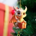thumbnail image 5 of Clearance & More Savings Skegnu Christmas Baby Dragon Car Pendant Backpack Pendant Christmas Acrylic Home Decorations Christmas Gifts, 5 of 6