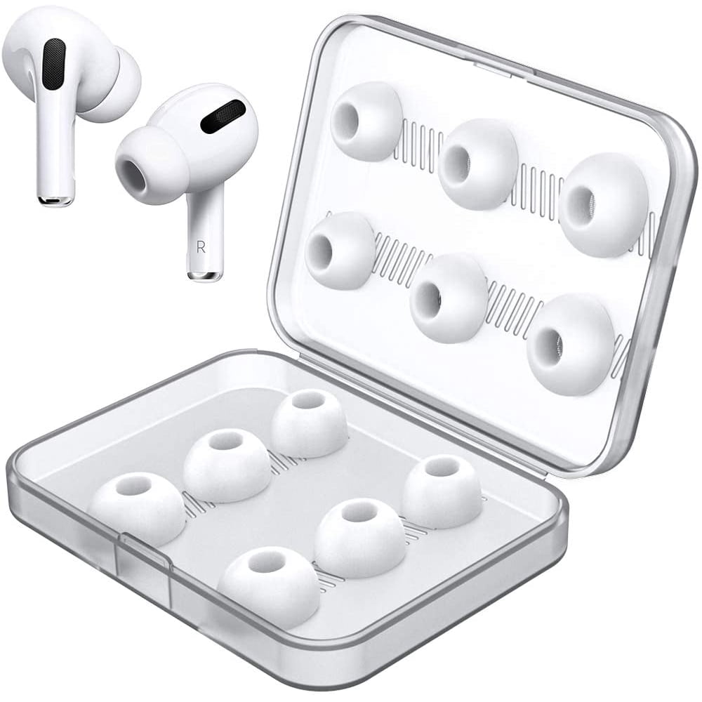 12 Pieces Replacement Ear Tips Covers for AirPods Pro Silicone Ear Bud