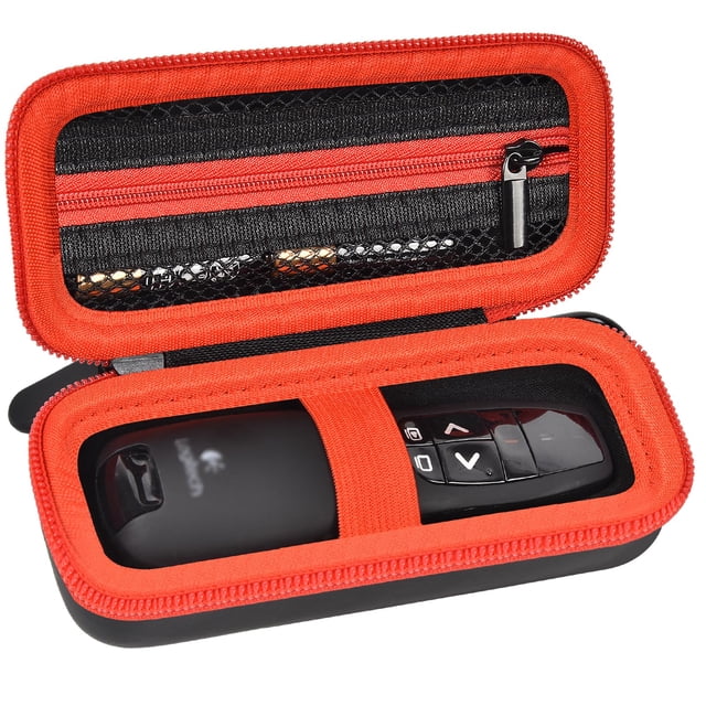 Funda Ankhoh para Presentador Inalámbrico Logitech R400 con Bolsillo con Cremallera