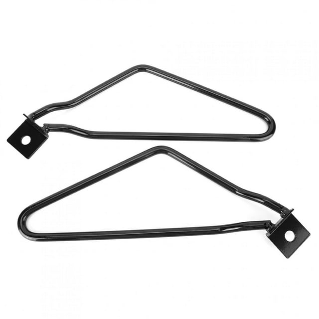 Soporte para alforjas de sillín, alforja de hierro universal para motocicleta, soporte para alforjas de motocicleta, soporte para bolsa de motocicleta, grado profesional