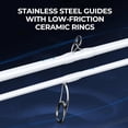 thumbnail image 3 of KastKing Travel Spinning Fishing Rod and Reel Combo,Spin-7'6'' Mh-4000 Reel (5pcs+ Extra Tip)-Centron Lite, 3 of 13