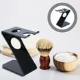 thumbnail image 2 of EeaseCA Porte-Brosse Acrylique Porte-Rasoir Ensemble de Nettoyant pour Hommes, 2 of 7