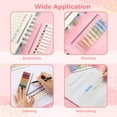 thumbnail image 2 of 1200 Pcs Onglets d'Index, Onglets de Notes Adhésives Translucides Inscriptibles avec Règle, 20 Couleurs Morandi Marque-Pages Repositionnables pour Marquage de Pages Classement de Fichiers, 2 of 6