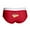 Red/White, variant on - Point Me To The Nearest SUSHI BAR Women's Boy Brie - Women's Novelty Boy Briefs, Size S-XL