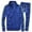 Blue, variant on WILLBEST Mens Cargo Pants Men's Casual Tracksuit Full Zip Running Jogging Sports Jacket and Pants Set Men's Clothing Sets
