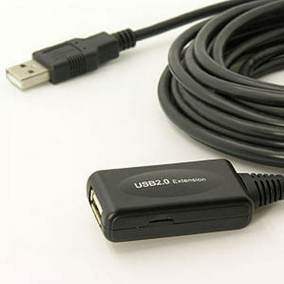 ACCL 15Ft USB2.0 Active Extension/Repeater A-Male/Female, 1 Pack