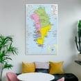 thumbnail image 6 of Greenland Map Posters Home Decor Poster Wall Art Hanging Picture Print Bedroom Decorative Painting Posters Room Aesthetic 08x12inch(20x30cm), 6 of 6