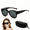 Black A, variant on Shoreside Fit Over Sunglasses,Trendy Round Cat-Eye Sunglassess For Women Men