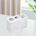 thumbnail image 4 of Organizador de baño Macarena resina blanco 3 ranuras, 4 of 7