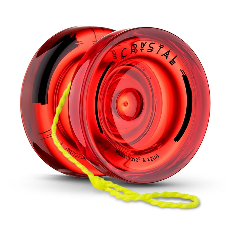 Magicyoyo Responsive Yoyo K2 Crystal Red Dual Purpose Plastic Yo