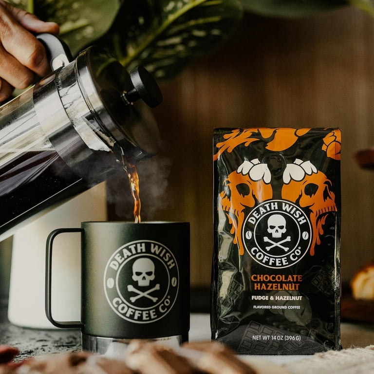 Death Wish Coffee Co., Chocolate Hazelnut, Fair Trade™, Ground