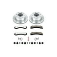 thumbnail image 3 of PowerStop Rear Z36 Truck & Tow Carbon-Fiber Ceramic Brake Pad and Drilled and Slotted Rotor Kit Fits: CHEVROLET GMC Select Models K6993-36, 3 of 9
