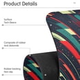 thumbnail image 4 of Yayeee Faucet Mat for Kitchen Sink 30" Diatomite Long Splash Guard Pad, Orange Abstract Lines, 4 of 7