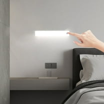 Gnmfd LED Under Cabinet Motion Sensor Light Wireless Rechargeable Wardrobe Light for Kitchen, Closet, Counter, Corridor, Stairs, Bedroom, Under Counter Lighting, Magnetic LED Decor