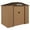 Earthy Yellow, variant on 7' x 4' Garden Storage Shed w/ Foundation Kit and Double Doors Green