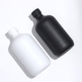 thumbnail image 4 of Material de embalaje Botella de plástico transparente PET de 500 ml con hombros redondos, botella vacía con tapa, champú, gel de ducha, cosméticos, subenvasado, 4 of 5