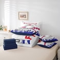 thumbnail image 6 of Castle Fairy Football Twin Bedding Sets for Kids Boys,Ball Gamer Bedding Comforter Set, 6 of 8