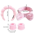 thumbnail image 3 of Juego de diadema y muñequera DQrwqpou para lavar la cara Mujeres y Niñas, 3 of 6