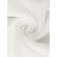 thumbnail image 5 of INSPIRE CHIC Women's Halloween Asymmetrical High Waisted Ruched Flowy Mesh Midi Skirts L White, 5 of 6
