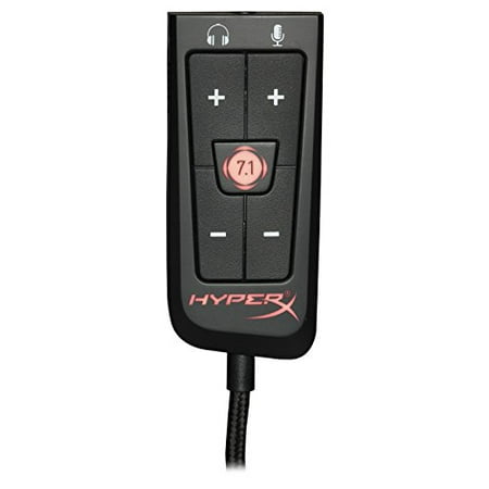 HyperX Cloud Virtual 7.1 Surround Sound USB Card (Best Virtual Surround Sound Card)