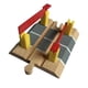 thumbnail image 3 of Accesorio de tren de juguete de madera, juguetes educativos de desarrollo, juguetes Montessori para niños de 3 años en adelante Paso a nivel, 3 of 6