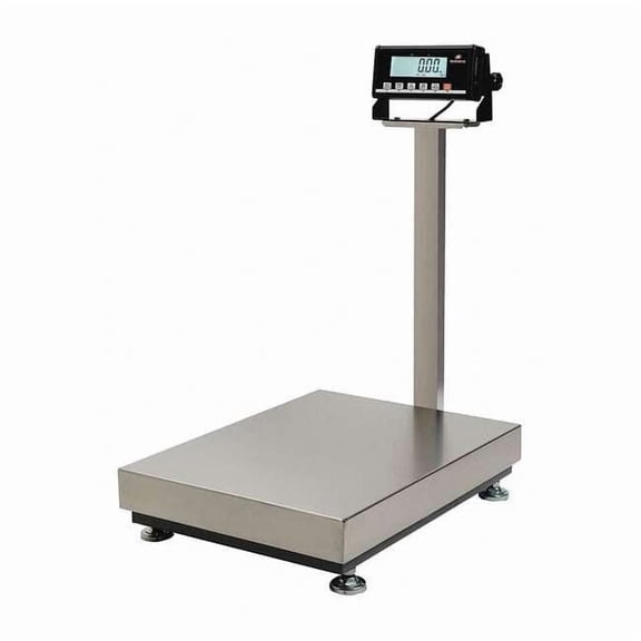 Measuretek Digital Platform Bench Scale 300 lb./150kg Capacity 12R966