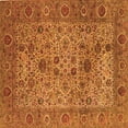 thumbnail image 1 of Ahgly Company Indoor Square Persian Orange Traditional Area Rugs, 3' Square, 1 of 1